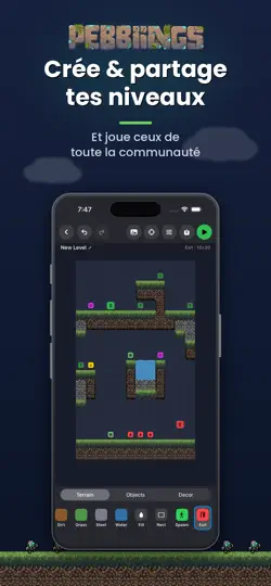 Capture d'écran de Pebblings: Petite Horde sur iPhone 4