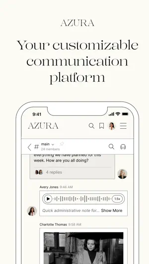 Azura: Chat & Collaboration screenshot 1