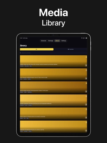 Artlist - AI Video Generator iPad screenshot