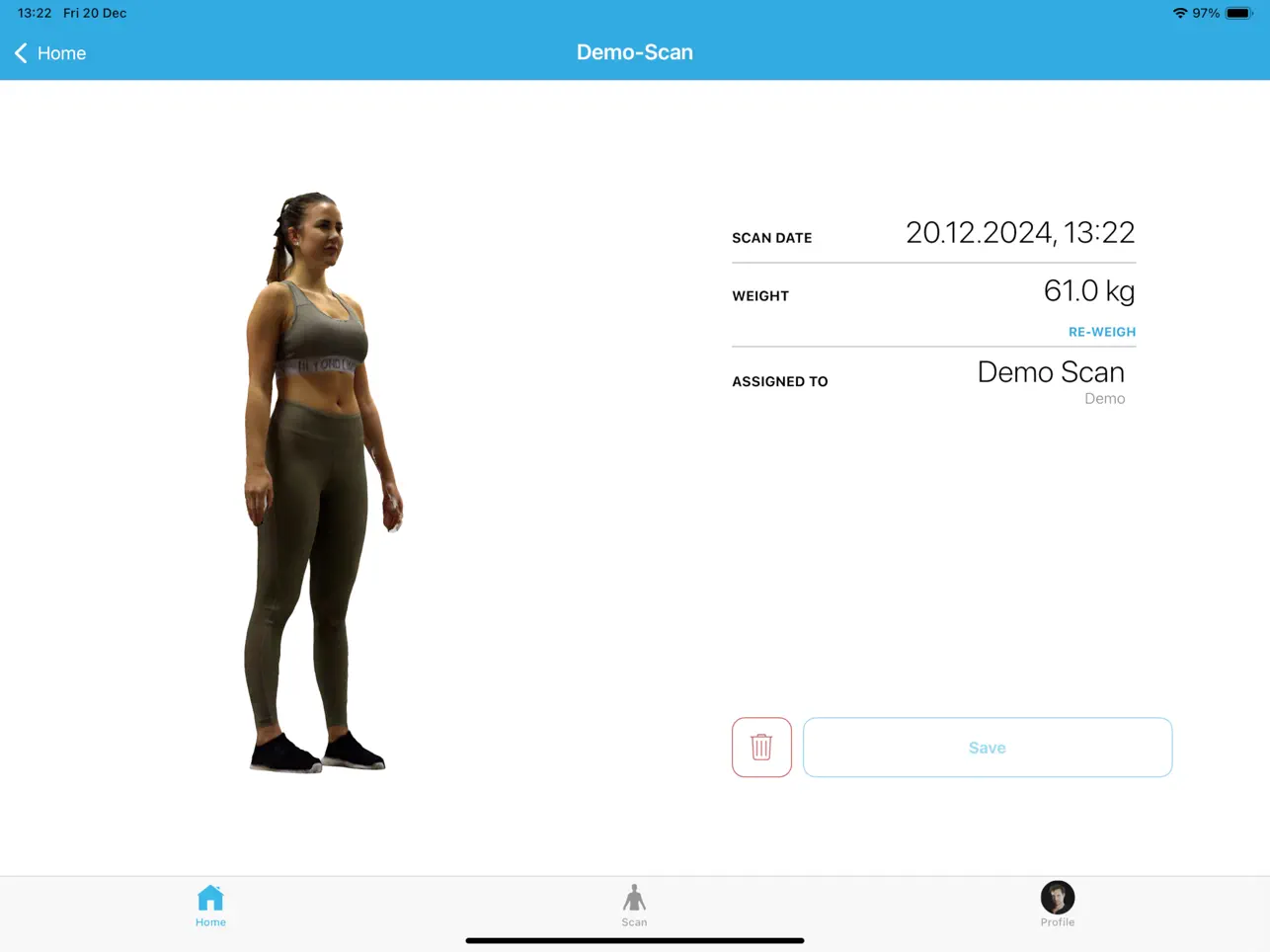 Screenshot #6 pour Bodygee Scan