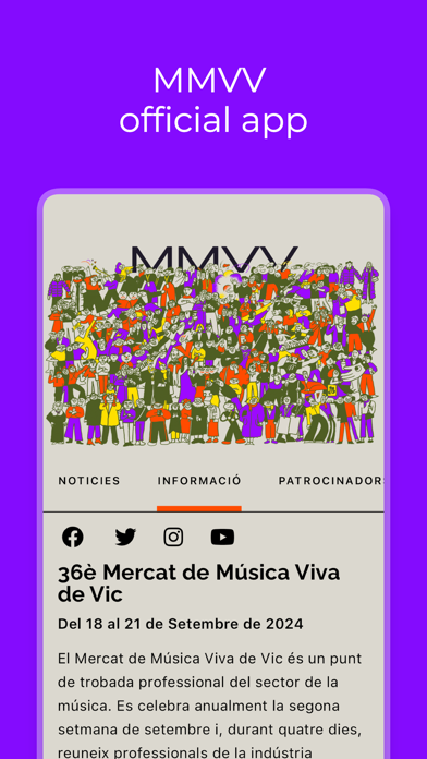Mercat Música Viva Vic Screenshot