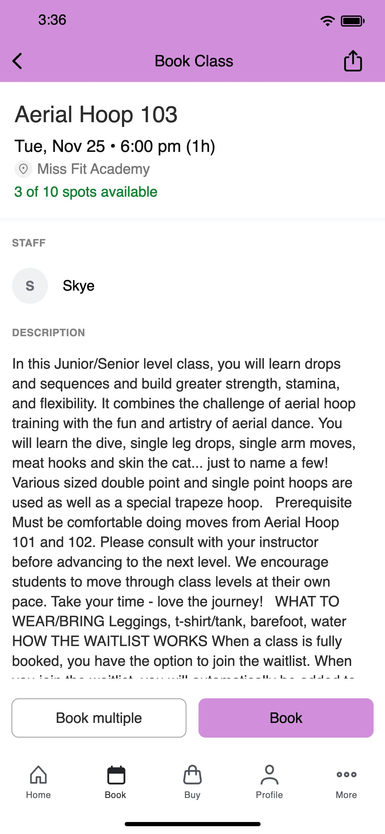 Miss Fit Academy screenshot 3