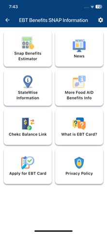 EBT Benefits & SNAP 2025 Screenshot 1 of 10