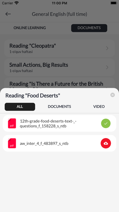 ISFT LMS Screenshot