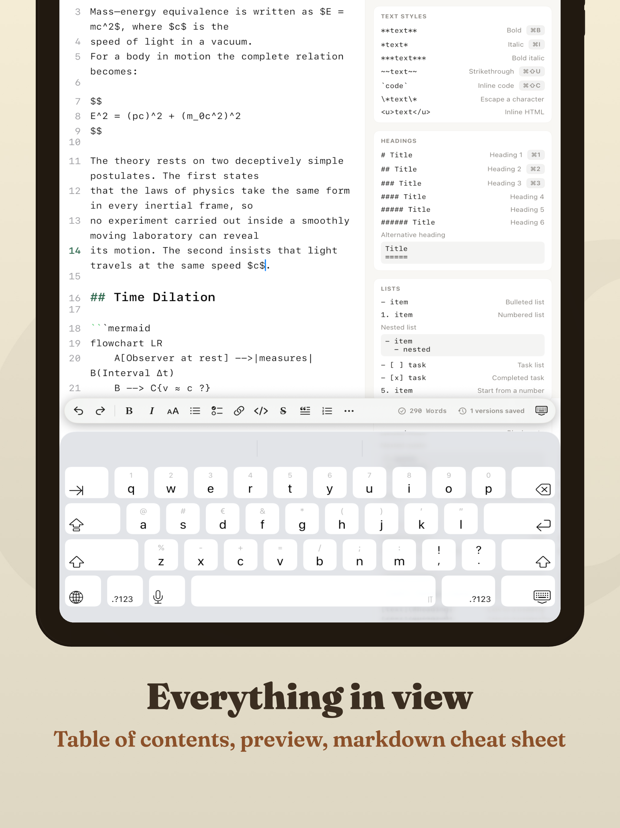 Inkiostro: Markdown Editor screenshot 13