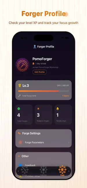 PomoForge screenshot 4