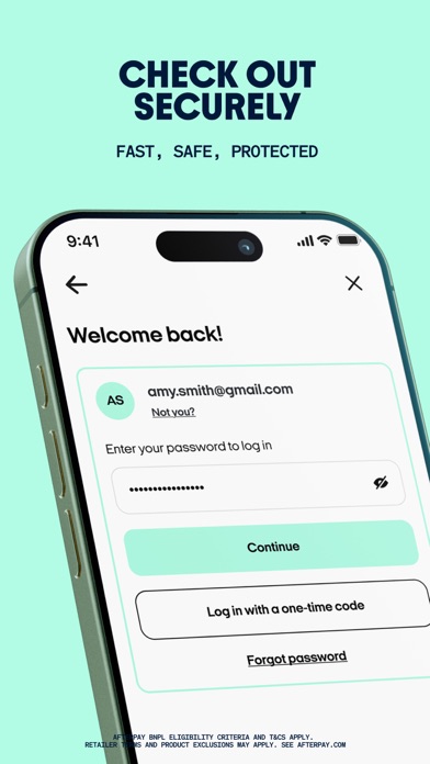 Afterpay: Pay over time Screenshot