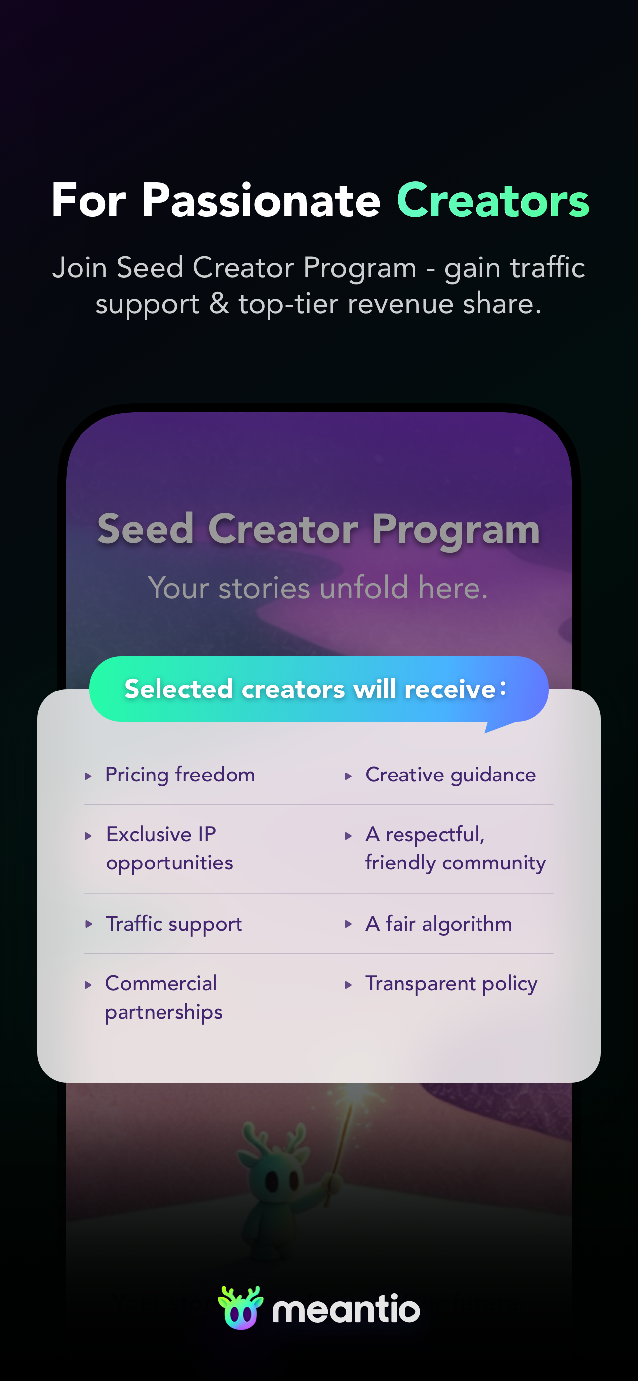 Meantio - Short Drama & Create screenshot 4