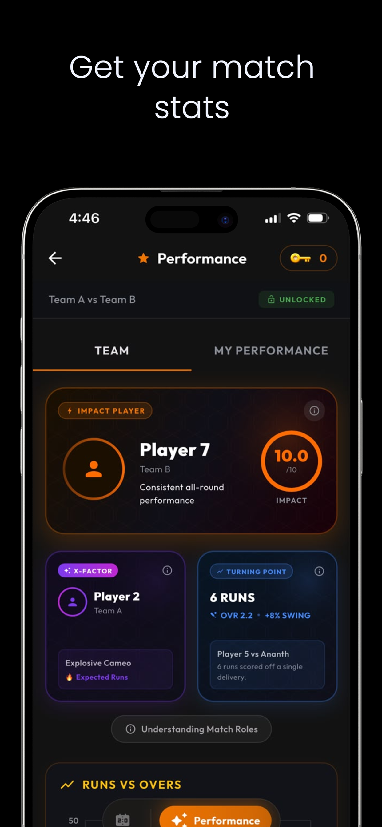 True Score: Cricket Scorer App screenshot 5