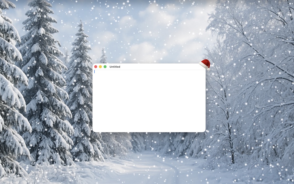 Let It Snow (macOS) بواسطة: Gavin Matthews