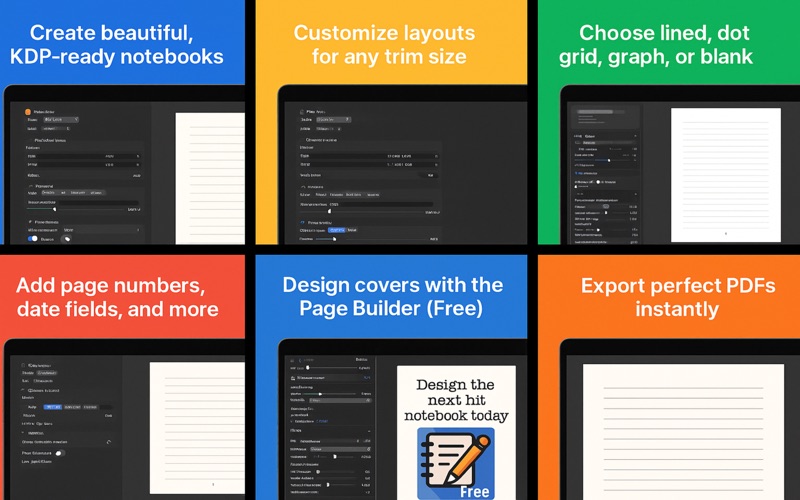 Notebook Maker app screenshot