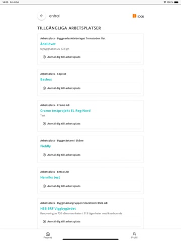 en3 Connect iPad screenshot 4
