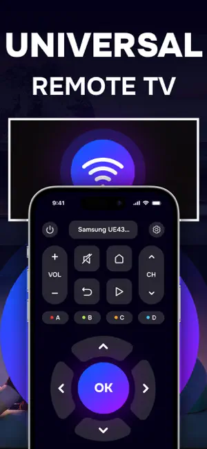 Universal TV Remote App. screenshot 1