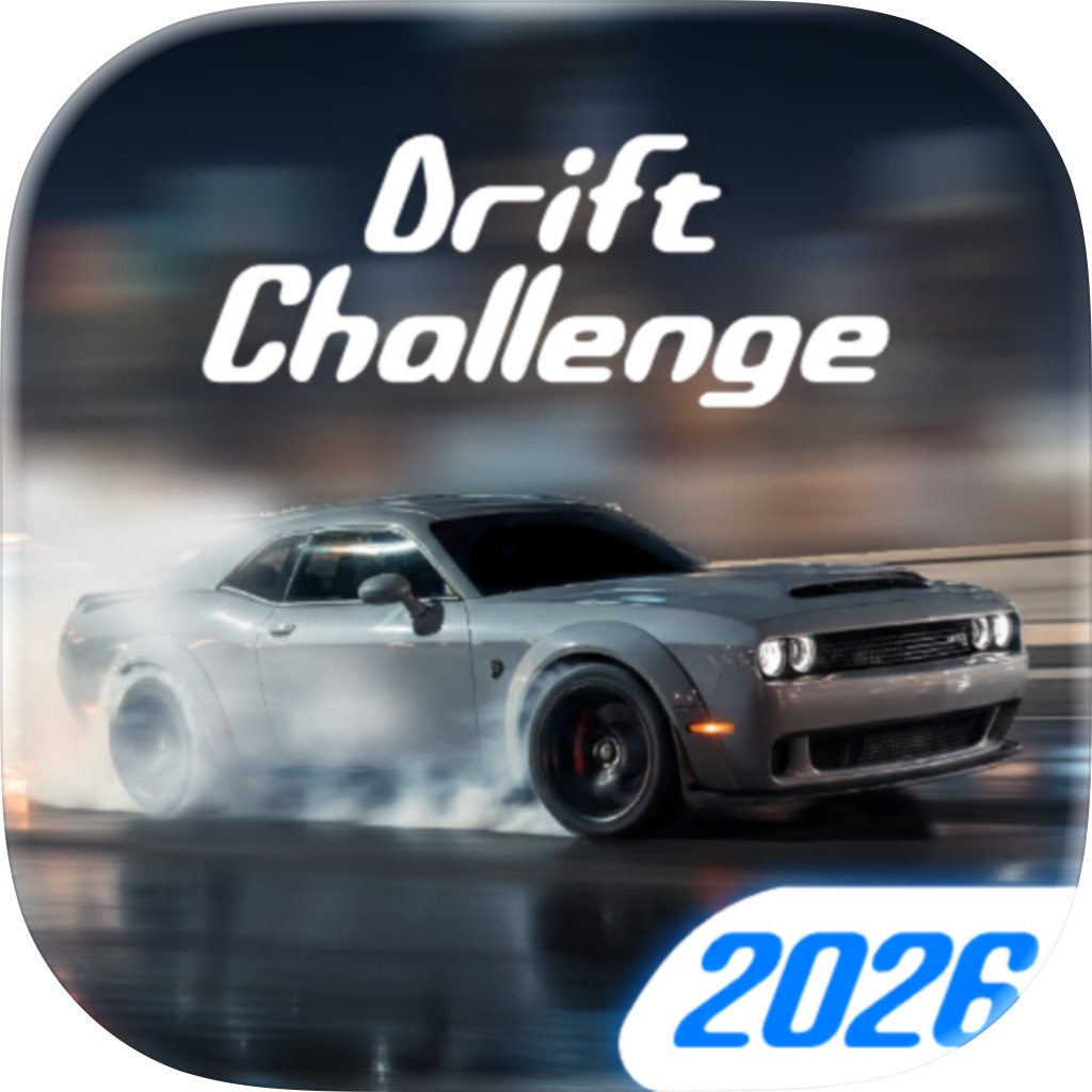 Apple App Store cover for Drift Challenge - Realistic