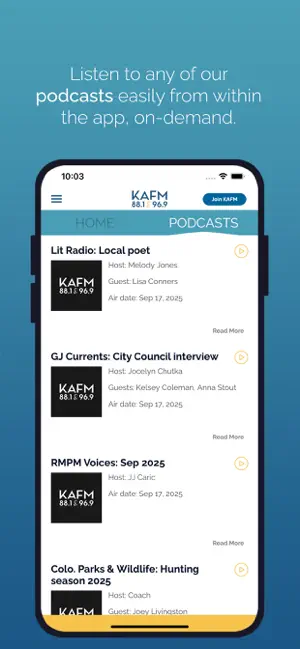 KAFM Public Radio screenshot 3