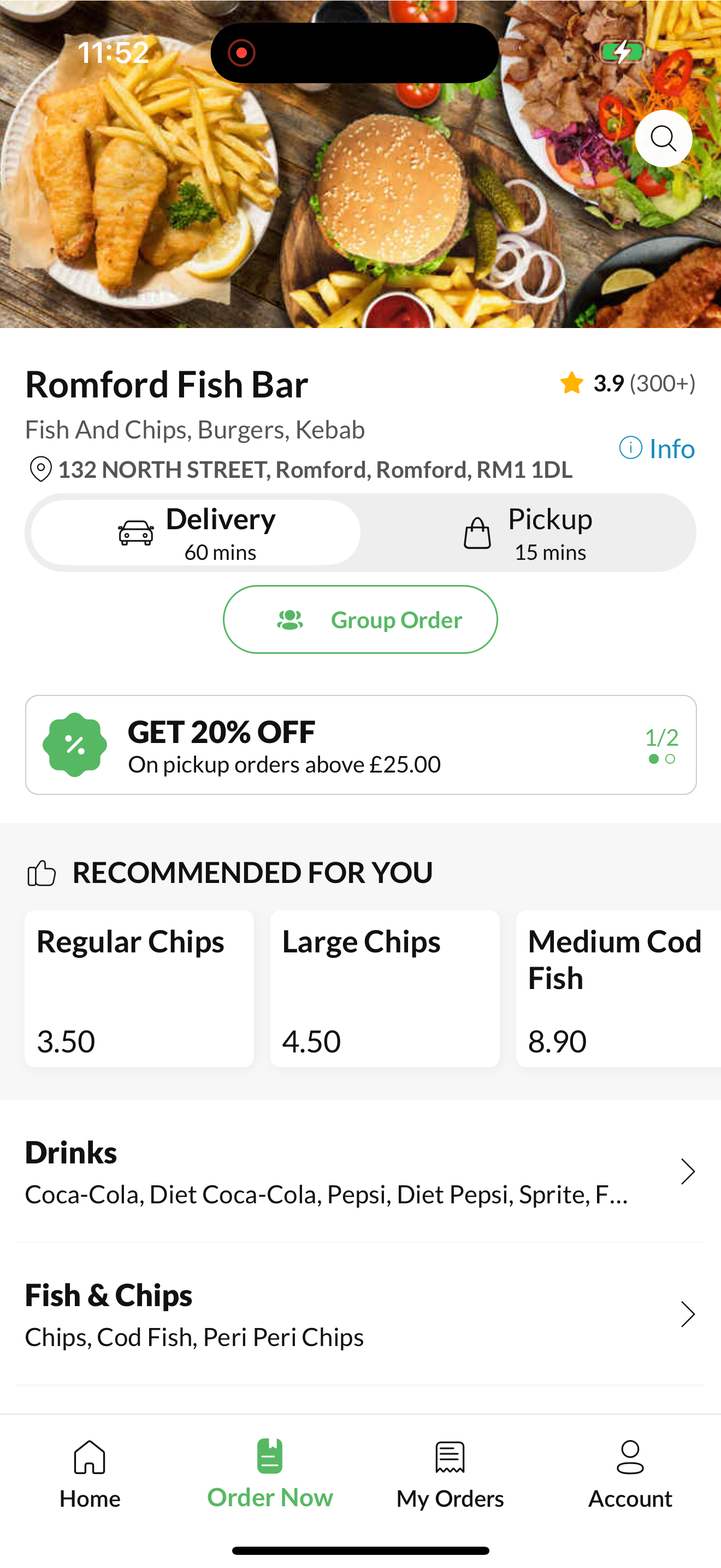 Romford Fish Bar