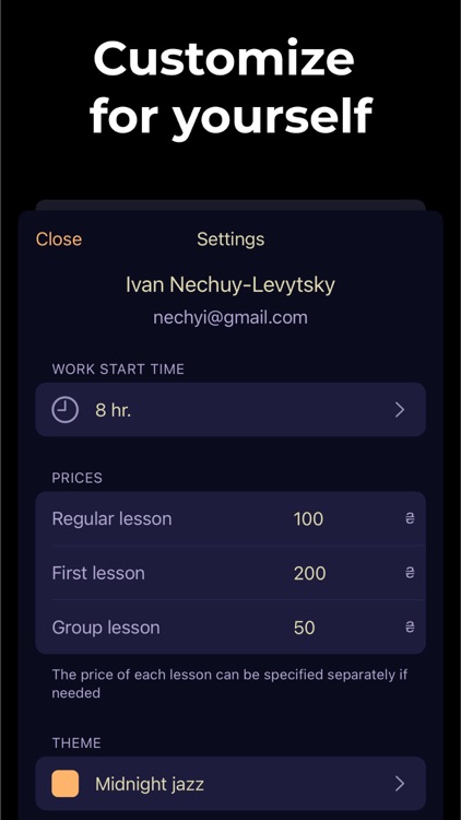 Planoteka – clients & schedule screenshot-3