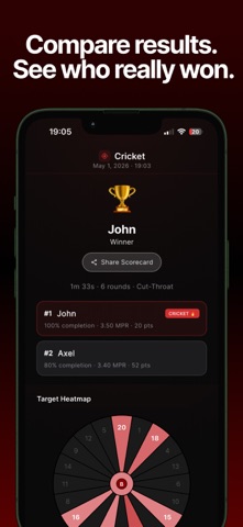 Darts Scorekeeper - DartsTrack Screenshot 3 of 6