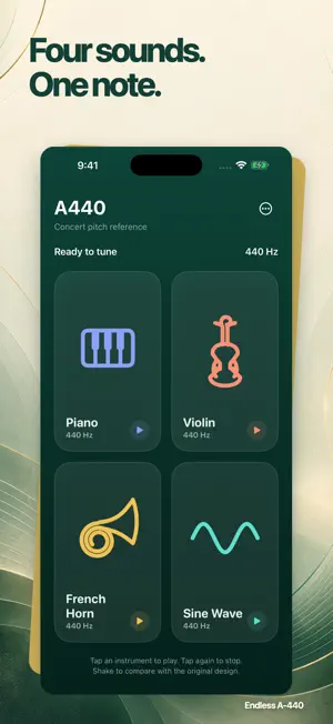 Endless A-440 screenshot 1