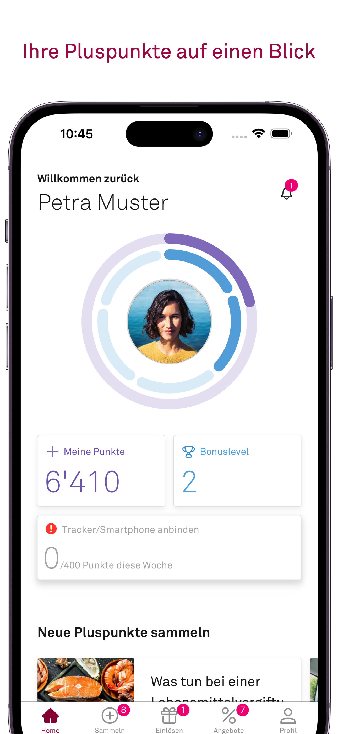 Helsana+ Bonusprogramm