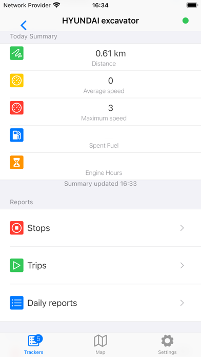 Another Tracking Client Screenshot