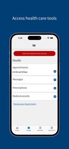 VA: Health and Benefits iPhone screenshot