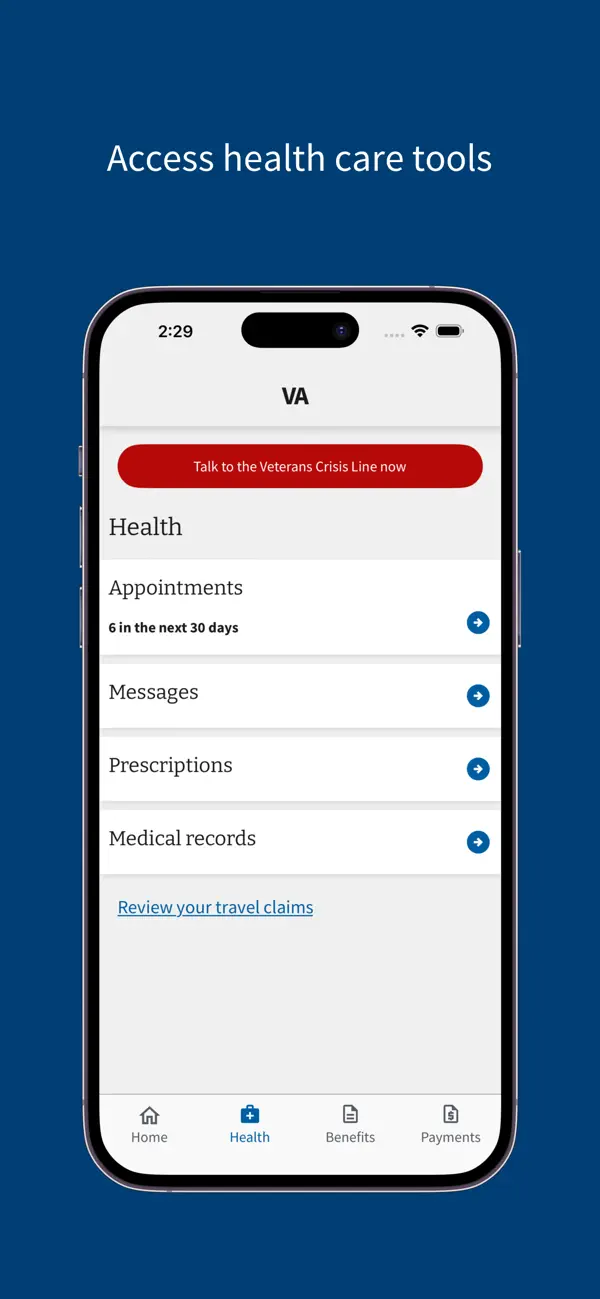Screenshot #2 pour VA: Health and Benefits