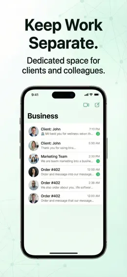 Messengers: 2nd Web Chat App on iPhone, screenshot 5