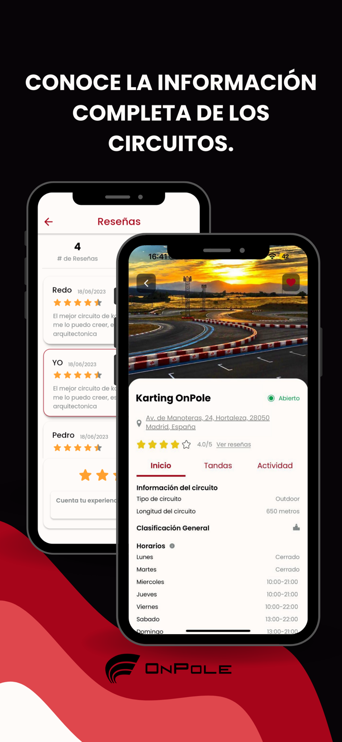 OnPole - Carreras de Karting