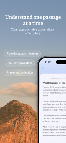 Waymark: Understand the Bible iPhone screenshot