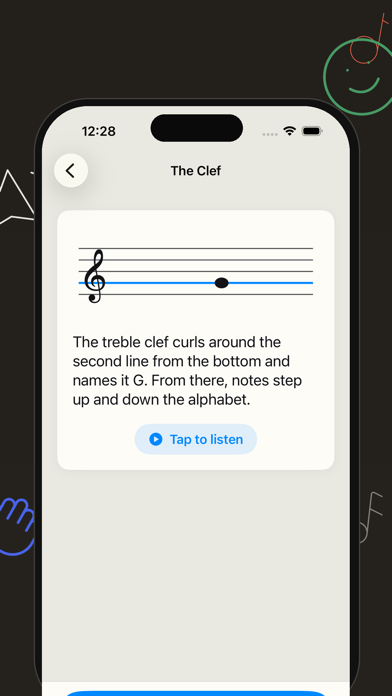 Ear Training App: NoteHunter iPhone screenshot