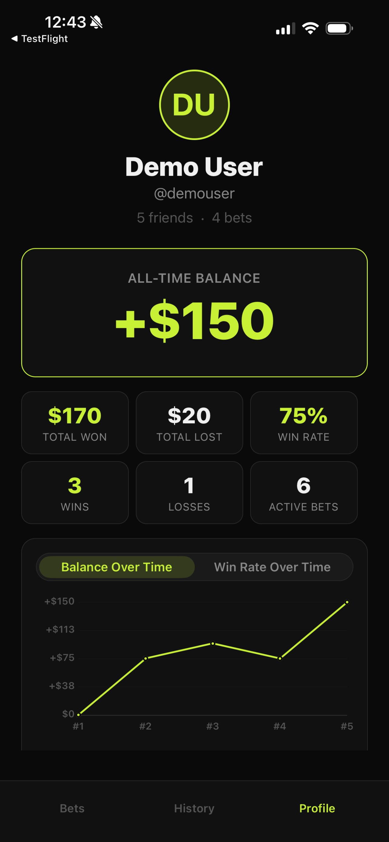Everibet screenshot 3