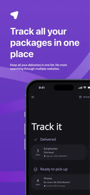 Track it: Packages & Deals screenshot 1