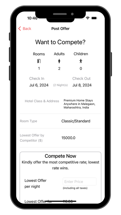 cheQin: Hoteliers App Screenshot