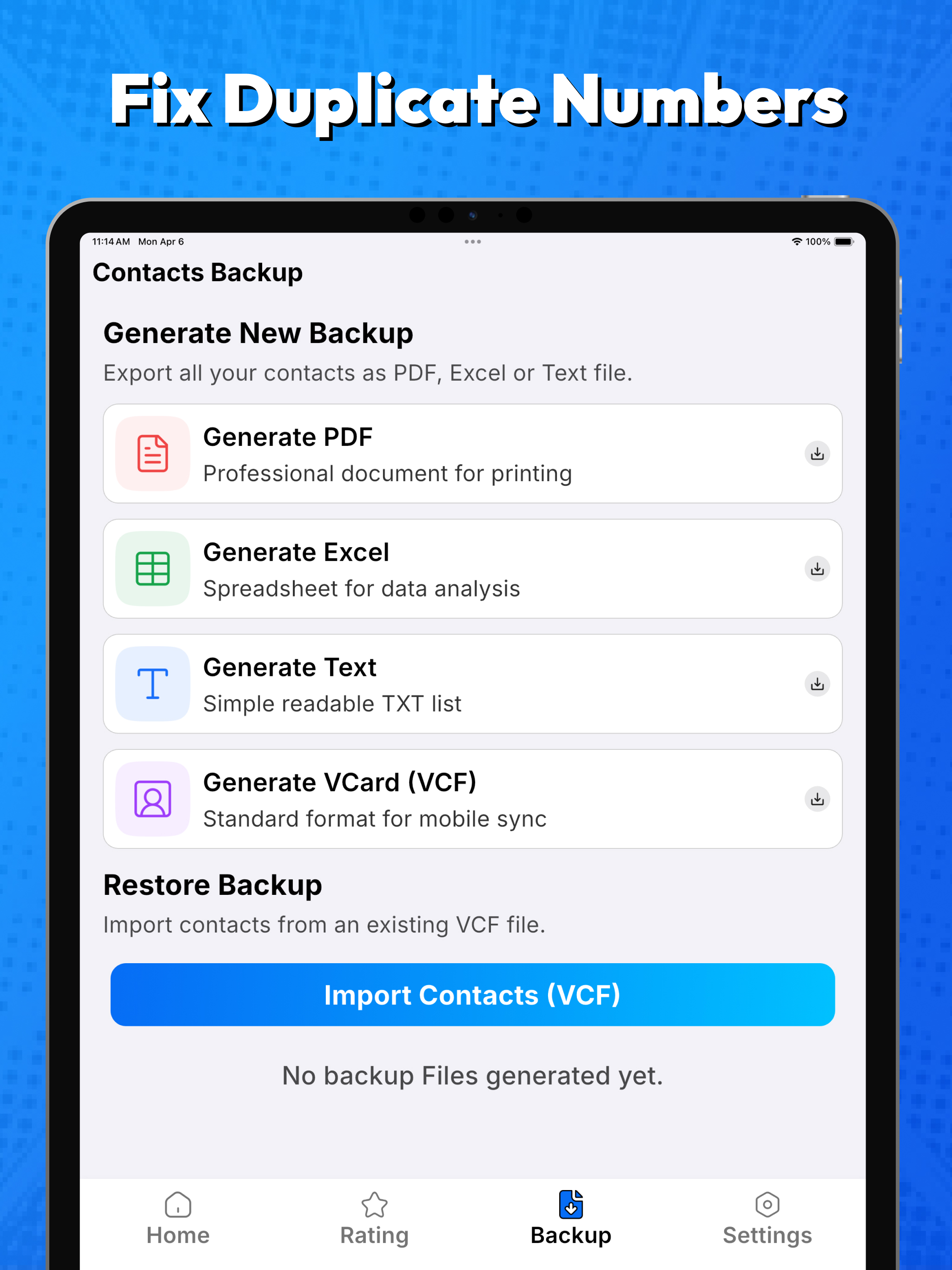 Duplicate Contacts Remover Pro screenshot 9