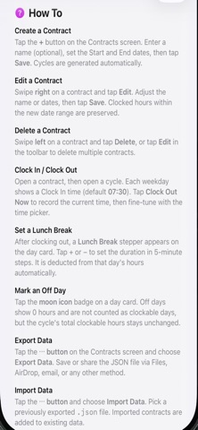 XABA FAJT TimeSheet screenshot