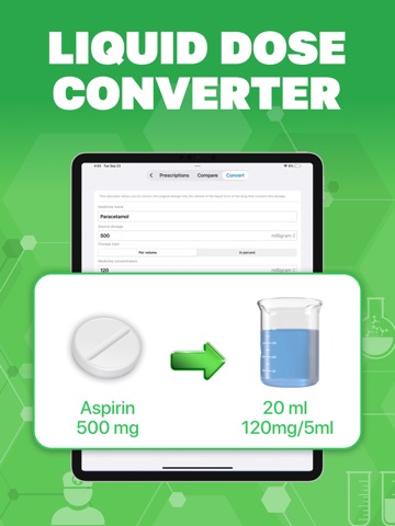 Pill Counter & Calculator iPad screenshot