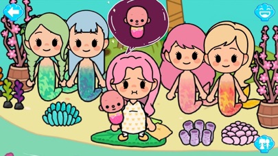 Mermaid Games: Princess Salon Screenshot