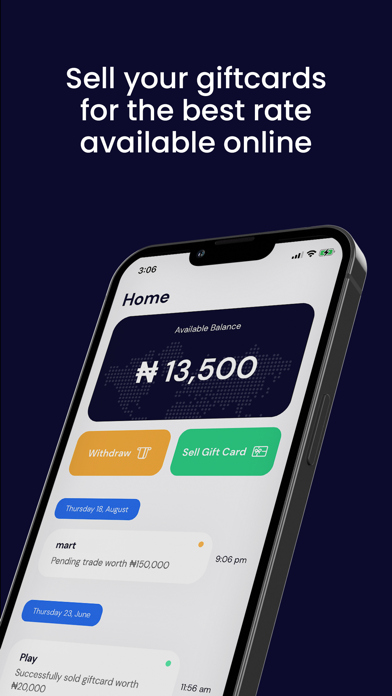 Jophab: Sell/Trade Gift Cards Screenshot