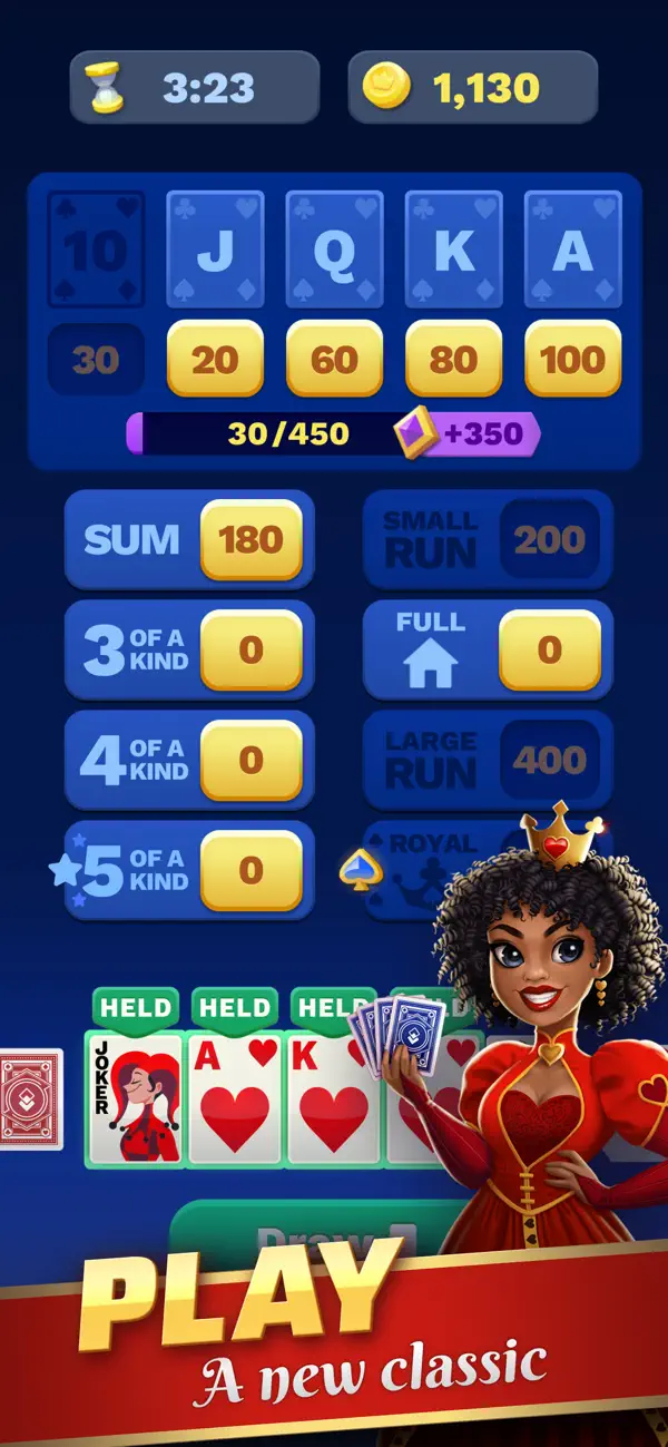 Screenshot #2 pour Yatzy Royale: Card Board Game