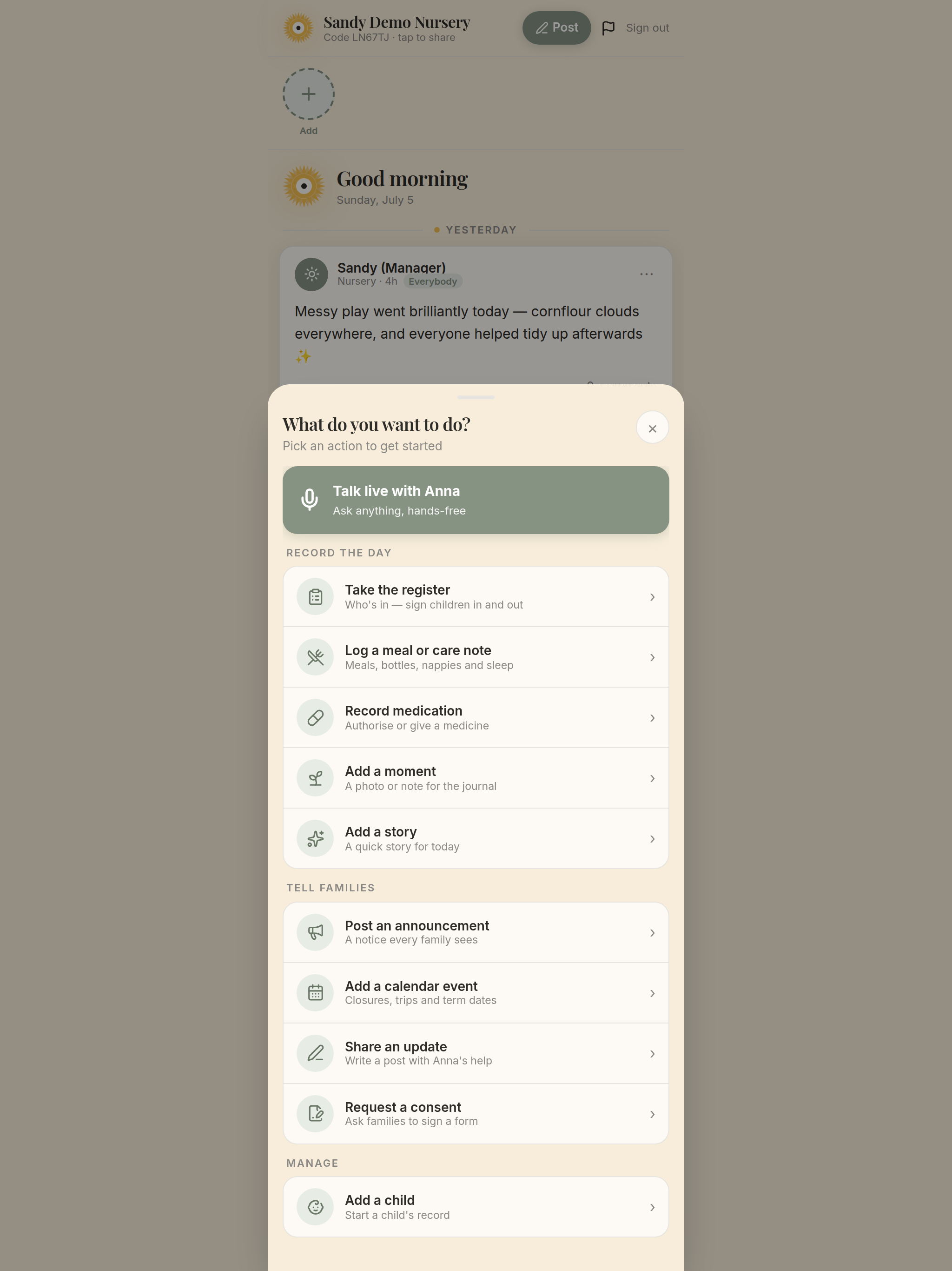Family Circle - Nursery App screenshot 7