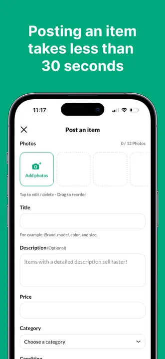 OfferUp Buy & Sell Marketplaceのスクリーンショット（2/6）