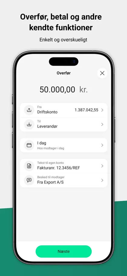 Screenshot 6 di 6 di Jyske Bank Erhverv