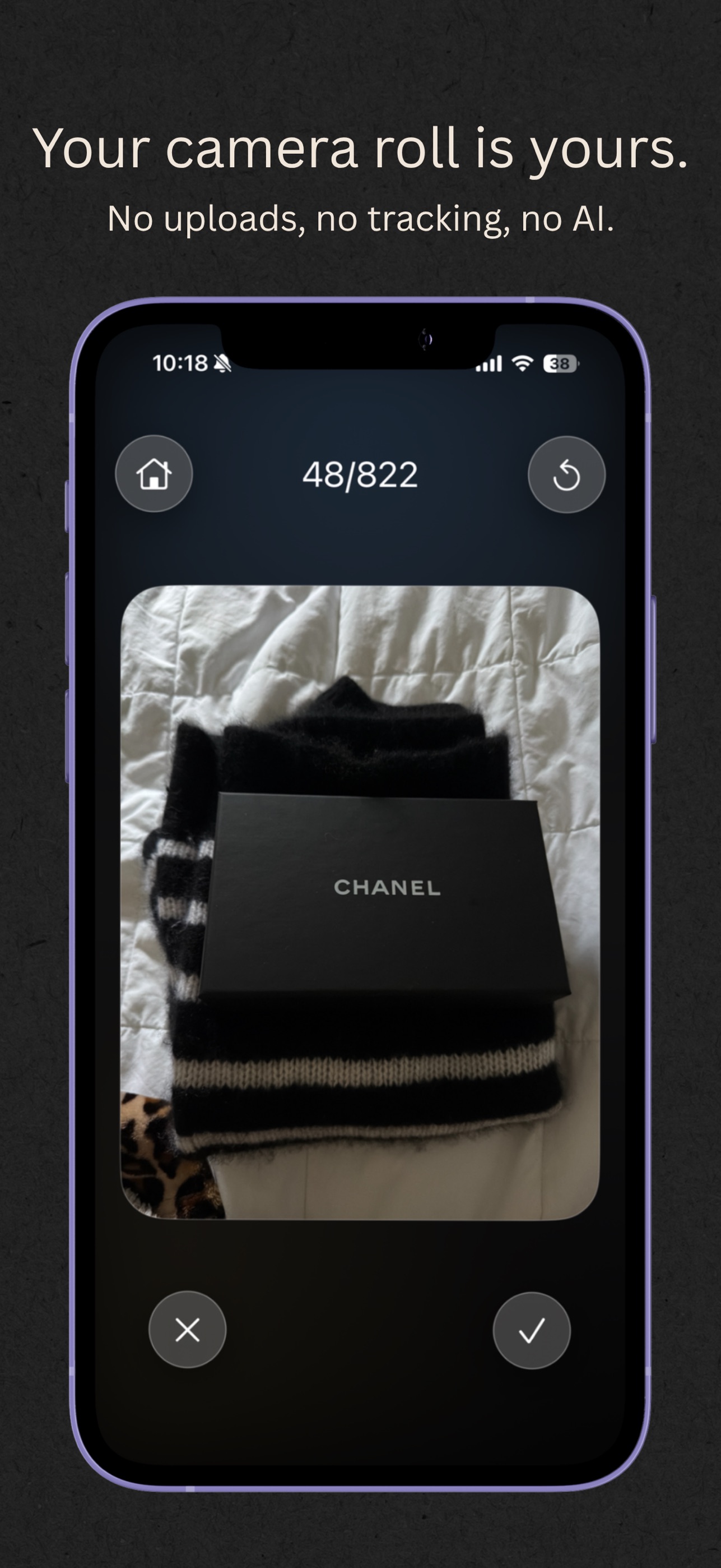 Screenshot 3 of Photo Toss: Swipe to Clean!