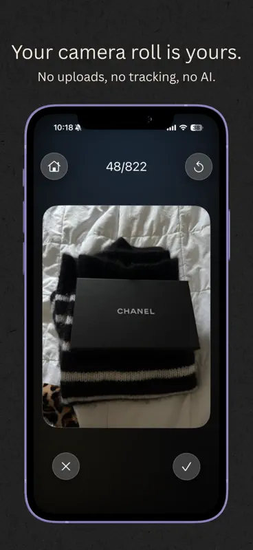 Photo Toss: Swipe to Clean! screenshot 3 of 4