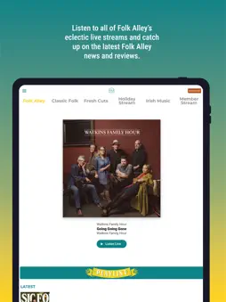 Folk Alley Player screenshot 9