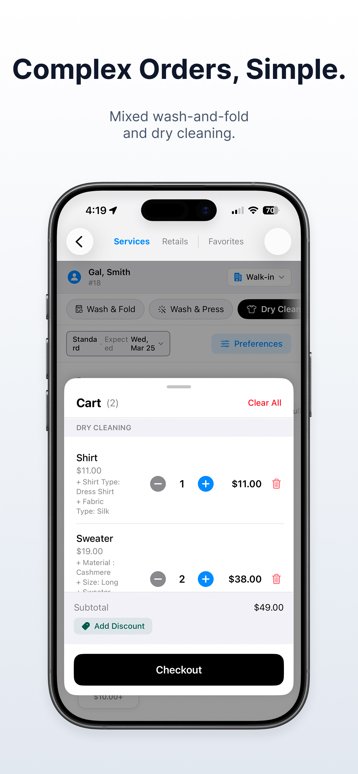 Kanso Flow: Laundry POS & Ops