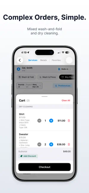Kanso Flow: Laundry POS & Ops screenshot 3