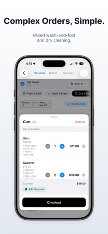 Kanso Flow: Laundry POS & Ops Screenshot 3 of 9