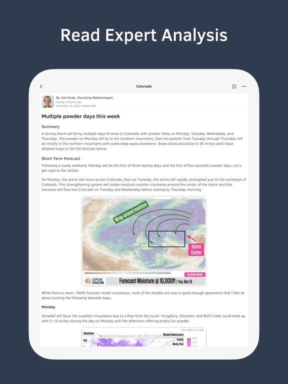 Screenshot #5 pour OpenSnow